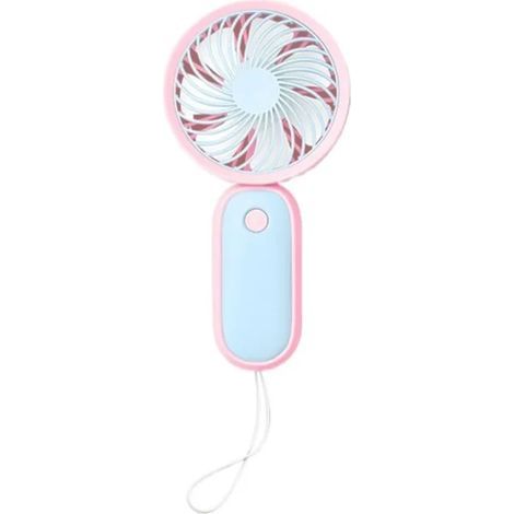 Mini ventilateur avec cordelette de suspension, chargement USB, ventilateur électrique, ventilateur de poche portable et silencieux-AquaForge (1/4)