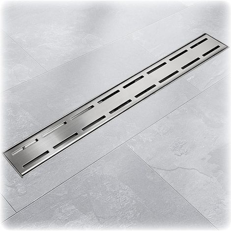 100cm Edelstahl Duschrinnen Ablaufrinnen Bodenablauf Duschrinne Duschablauf Line