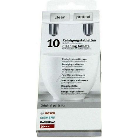 Boite de 10 pastilles de nettoyage d'origine