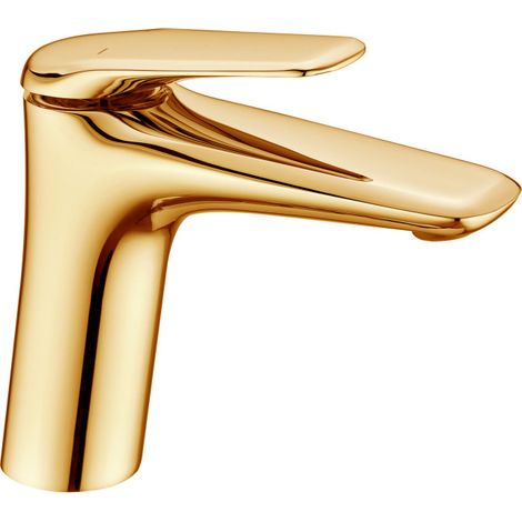 Mitigeur Robinet de Salle de Bain Standard Doré - Matière Laiton - Niagara - H 15 cm - Livraison gratuite (1/5)
