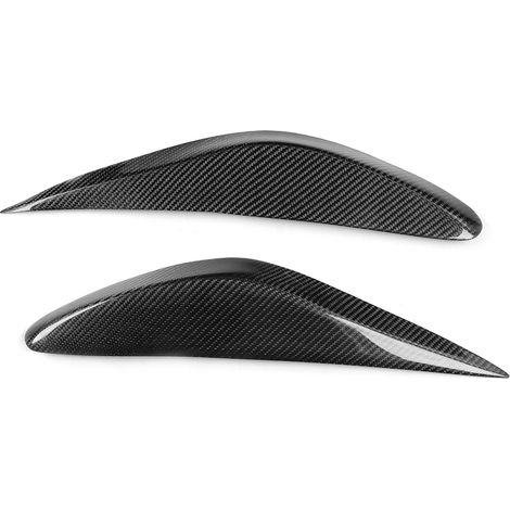 Enjoliveur de phare en fibre de carbone (sourcil/paupière) compatible avec les modèles Nissan Teana 2013-2015. (1/5)