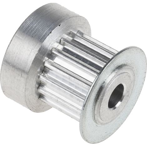 Poulie pour courroie crantée en Aluminium 16 dents , pas de 2.5mm, alésage 4mm ( Prix pour 1 )