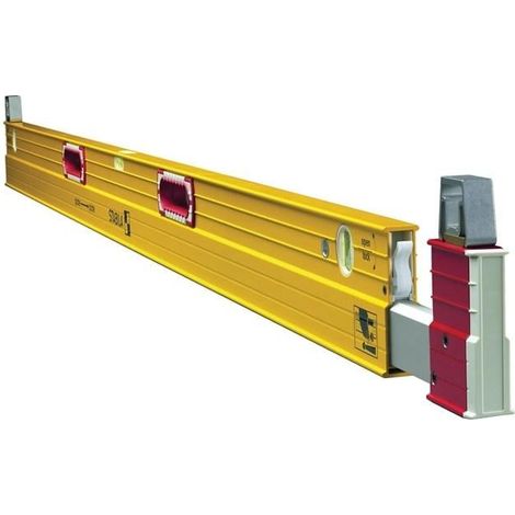 Stabila 106T-183 Extendable Spirit Level 3 Vial 183-315cm