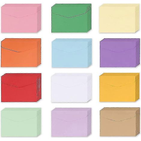 Mini enveloppes, 60 pièces, colorées et mignonnes pour Thanksgiving (1/5)