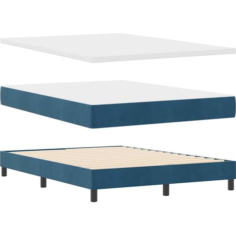 Box Spring Bed with Mattress Dark Grey 80x200 cm Velvet vidaXL