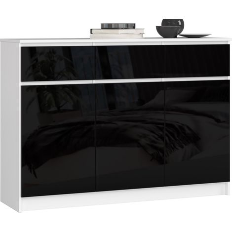 Ensemble meuble salle de bain, Blanc Mat, Gris Brillant, 90 × 110 cm (1/5)