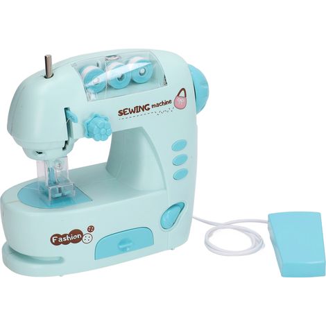Elektrische Nähmaschine für Kinder mit Einfädler und Lineal – ein interessantes kleines elektrisches Nähspielzeug für Zuhause (Typ 2). (1/5)