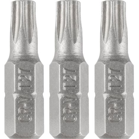 Puntas Torx T27 x 25 mm, 3 unidades. (1/2)