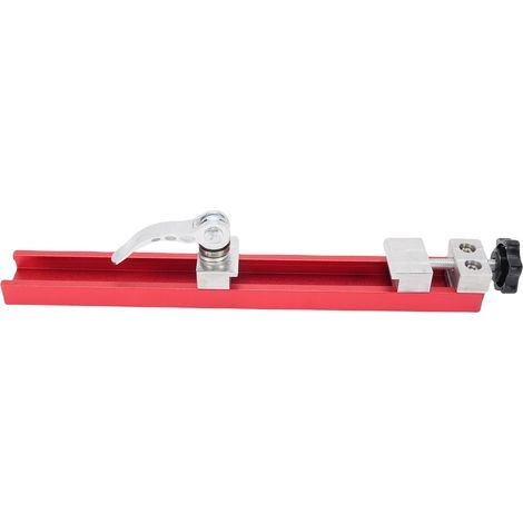 Guide de Base de Machine de découpe, travail du bois, outil de serrage de plaque réglable pour Machines de 4 à 6 pouces, 240mm (1/5)