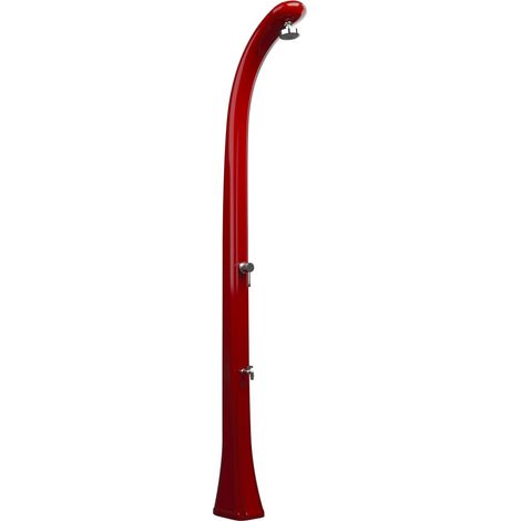 Doccia Solare da Esterno Giardino 20L Miscelatore e Lavapiedi Arkema Happy One Ruby (1/5)