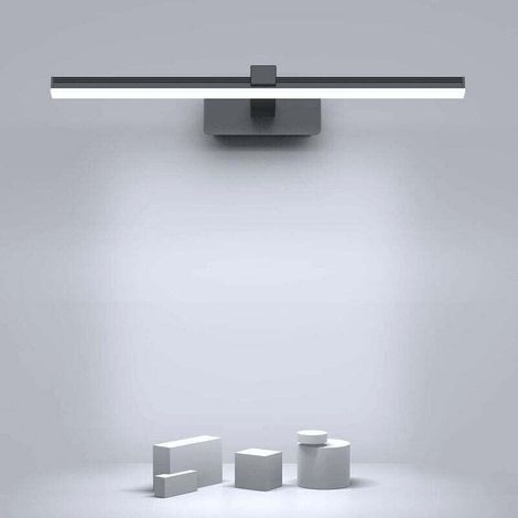 Lampe Miroir Salle de Bain LED 40cm Moderne - 9W 720lm Blanc Froid 6000K Aluminium/Plastique - AC100-240V pour Maquillage/Rasage