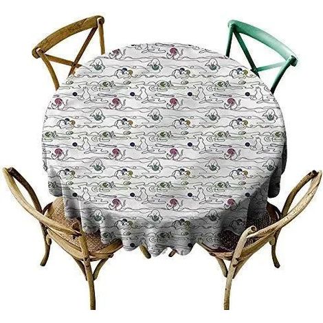 Jung Mantel Vintage Americano blanco 91,4 cm poliéster