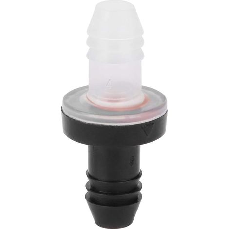 Clapet anti retour en ligne 3/8 "10MM clapets anti retour d'eau unidirectionnels clapets unidirectionnels à diaphragme pour air liquide de gaz (PP/SILICONE) (1/5)