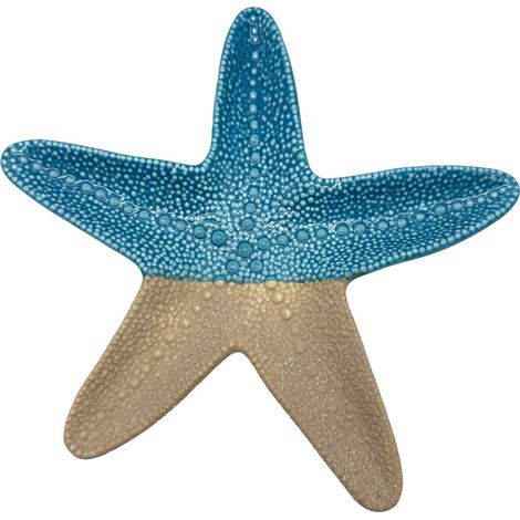 Signes Grimalt Figura De Animal Decoracion  Estrella De Mar Marinero Azul 24x24x3cm 37892