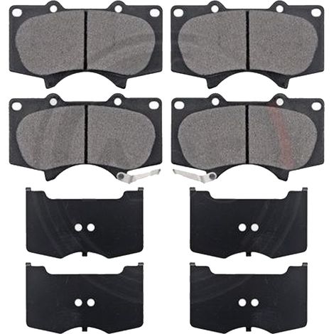 KIT PASTIGLIE FRENO ANTERIORI compatibile con MITSUBISHI PAJERO IV (V8W,V9W) / PASTIGLIE FRENANTI AUTO OEM P 83 066  P 54 029, / SOSTITUZIONE DIRETTA / BASSA POLVERE / SILENZIOSO (1/4)