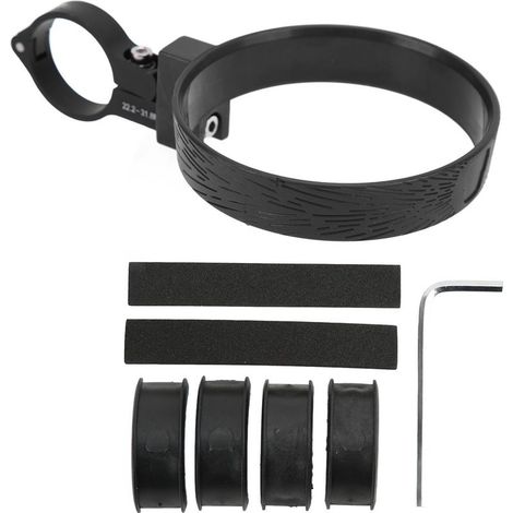 Support de gobelet pour vélo électrique ENLEE en alliage d'aluminium, porte-tasse café et thé noir, fixation guidon cyclisme (1/5)