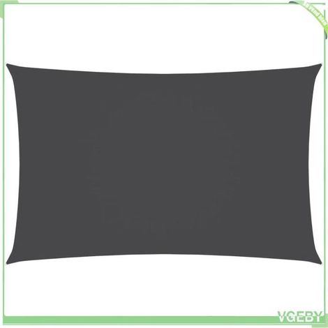 Voile de parasol - FAFEICY - 135108 - Rectangulaire 4x7 m - Tissu Oxford enduit PU - Protection anti-UV (1/5)