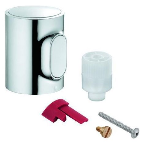 Poignée de réglage de la température 49178 pour Grohtherm 500 chromé