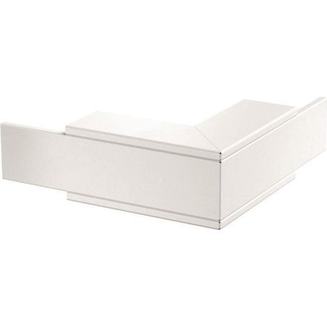 OBO Bettermann Außeneck PLM EC 0810 RW, 90 Grad, 220mm, 80mm, 100mm, 4 Seiten, Stahl, beschichtet, Weiß (1/3)