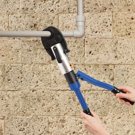 Profi Presszange TH-Kontur Und U-Kontur, für Aluminium-Kunststoff-Rohr Und Verbundrohr Backeneinsätze TH16 TH20 TH26 TH32 Und U16 U20 U25 U32 incl
