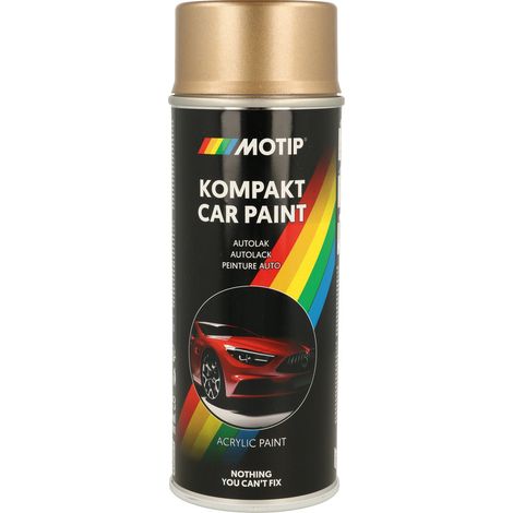 PEINTURE ACRYLIQUE KOMPAKT 55930 OR METALLISE 400ML MOTIP