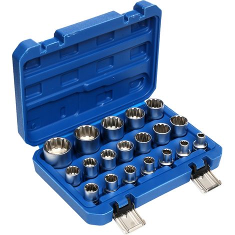 Coffret de 19 douilles TORX Kraft&Dele
