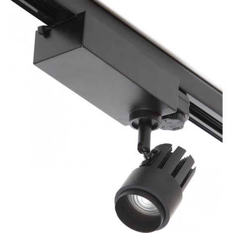 Faretto da binario LED 9W 810Lm CRI90 6000ºK Trifase Norah 40.000H [J-TR9W-T-CW]