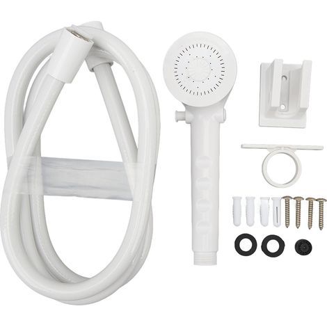 Ensemble de Douche pour Camping-car, Pomme de Douche, Contrôle Facile, économie d'eau, Portable pour Remorque de Voyage, Bateau (WHITE). (1/5)