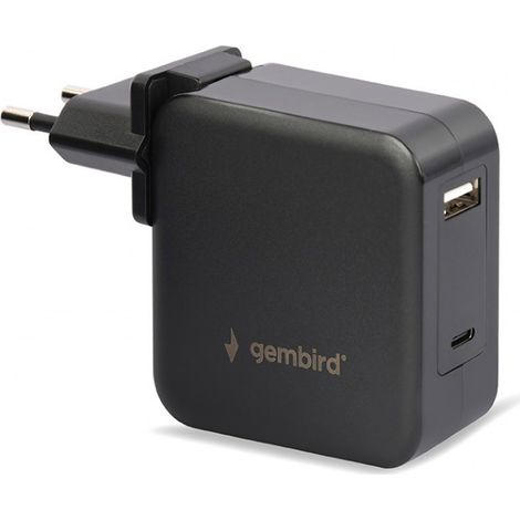 genbird chargeur universel pour ordinateur portable 60w noir (1/5)