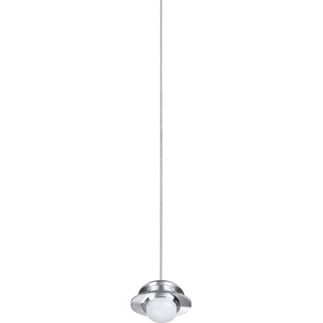 Ideal Lux Sospensione moderna Mapa 1 luce LED integrato alluminio vetro
