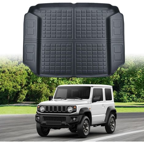 Kofferraumwanne für Suzuki Jimny JB64/JB74 2021-2023 (2-Sitzer), TPE Allwetter, wasserdicht, rutschfest (1/5)