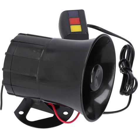 12V 30W 105dB 3-Ton-Autohupe - Notfallwarngerät für Autos, Motorräder und Roller