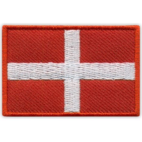 Parche con la bandera de la Soberana Orden Militar de Malta - Adhesivo termoadhesivo - Parche/Insignia/Emblema bordado