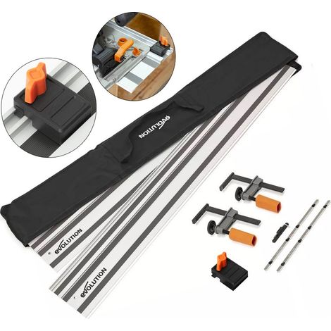 Evolution ST2800-G2 Universal Saw Rail Track Set 2.8m + Clamps + Bag + End Stop (1/5)