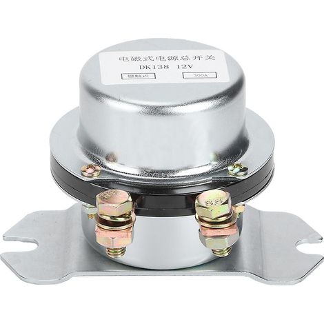 Relais de puissance automobile 12 V 300 A DK138, relais robuste pour engins de chantier et pelles hydrauliques (1/5)