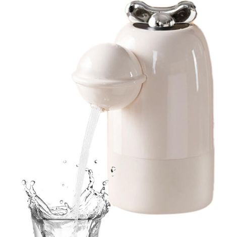 Distributeur de bouteille d'eau, pompe à eau portable pour camping-car, aspiration électrique sans fil, batterie 800 mAh, design compact, 7 x 10 x 13 cm, idéal pour les ateliers, les garages et les (1/5)