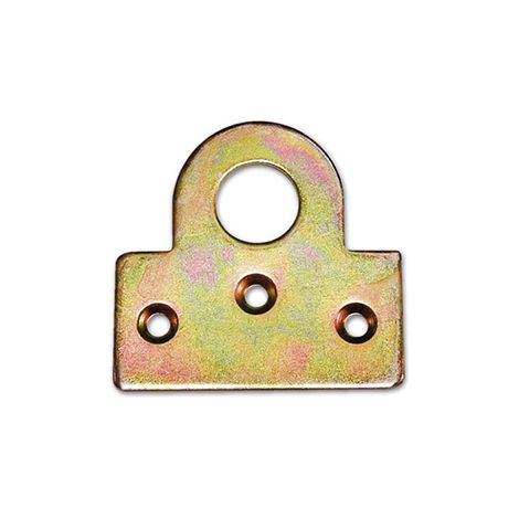 Portalucchetti 55 mm. - zincato giallo - 2 pz.