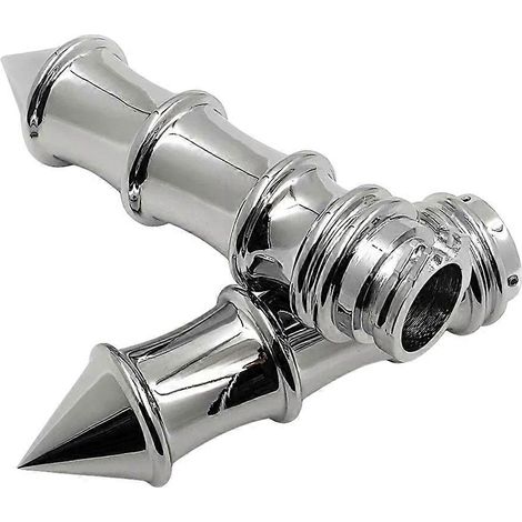 1 par de puños de motocicleta con punta de 25 mm (1 pulgada) para Harley Davidson Softail (1996-2010) y Honda VTX 1800 (2002-2006). (1/5)