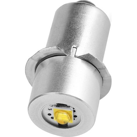 Lampe torche LED P13.5S 3W ampoule de remplacement, éclairage de secours travail (blanc chaud 4-12V) (1/5)