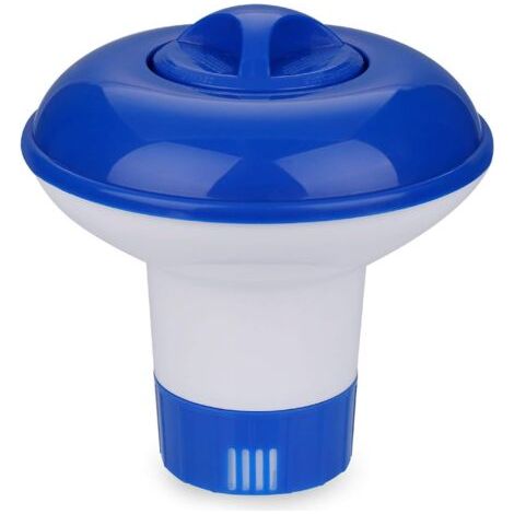 BUNTHAUS Distributeur de Chlore Flottant pour Piscine, Distributeur de Chlore Comprimés de Chlore ou Granules, Flotteur Chimique Piscine, Diffuseur de Chlore pour Nettoyage des Piscines ou Hot Tubs Sp (1/5)