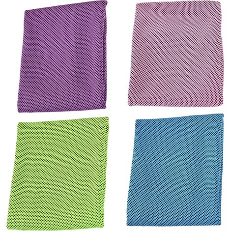 Toalla refrescante, tejido absorbente, de secado rápido, para deportes, acampada y senderismo. (1/5)