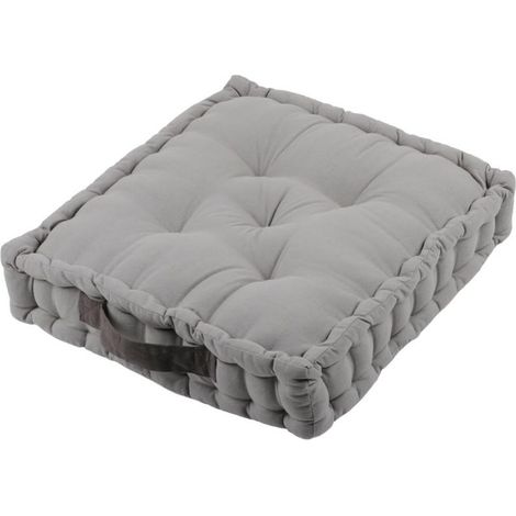 Cuscino da pavimento DUO 45x45 cm, grigio chiaro
