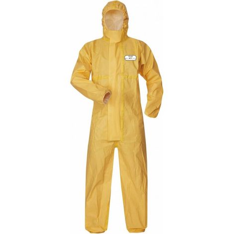 Gr .M (50/52) BLUMENTHAL SCHUTZANZUG gelb BLUMENTHAL PROTECTIVE SUIT (1/2)