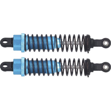 Satz mit 2 80-mm-Aluminium-Stoßdämpfern für TRAXXAS SLASH 2WD RC-Car (blaue Ersatzteile) (1/5)