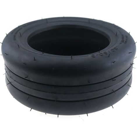 Pneu HOTA 80/60-5 tubeless pour trottinette électrique, karting, résistant à l'usure, pneu en caoutchouc épais de 10 pouces, pièces de rechange. (1/5)