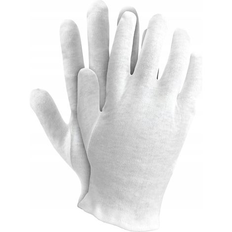 Guantes de algodón para el cuidado de las manos, talla S (1/3)