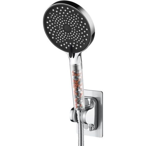 Pommeau De douche economie Pommeau de douche avec filtre, pommeau de douche haute de jets, pommeau douche anti calcaire (1/5)