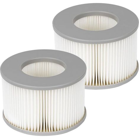 Vtizikl Lot de 2 cartouches filtrantes pour jacuzzi gonflables MSPA, pour tous les jacuzzis actuels, cartouches de spa FD2089