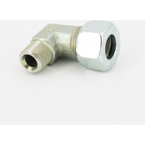 Raccord coude 90° Ø 15 mm, filetage mâle 3/8" (1/4)