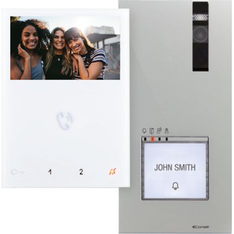 Kit videocitofono vivavoce comelit 8461v monofamiliare 2 fili